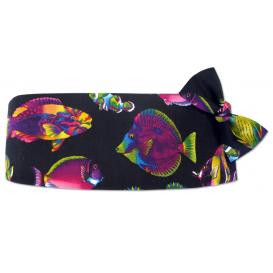 Tropical Angel Fish Cummerbund and Bow Tie Set