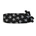 Skull and Bones Cummerbund and Bow Tie Set