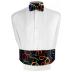 Serpentine Cummerbund and Bow Tie Set