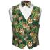 Tiger Tuxedo Vest and Bow Tie Set