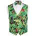 Tropical Birds Vest and Bow Tie Set