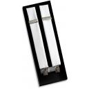 White Piqu&eacute; Suspenders