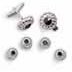 Frisco Sterling Silver Cufflinks and Studs