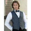 Lauren Dan Wing Collar Tuxedo Shirt