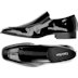 Calvin Klein Century Patent Leather Slip-On Tuxedo Shoes