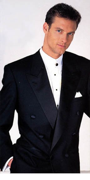 WOMENS DOUBLED BREASTED TUXEDO JACKETS - WOMENS JACKET