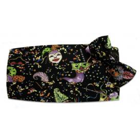 Mardi Gras Carnival Masks Cummerbund and Bow Tie Set