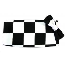 Victory Racing Flag Cummerbund and Bow Tie Set