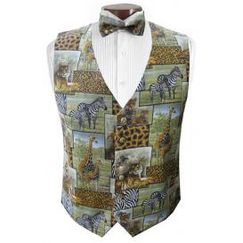 Safari Vest and Tie Set