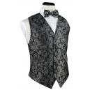Tapestry Silk Vest and Tie Set
