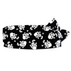 Skull and Cross Bones Cummerbund and Tie Set 