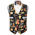 Musical Instruments Vest and Tie Set