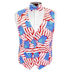 Patriotic Tuxedo Vest and Tie Set