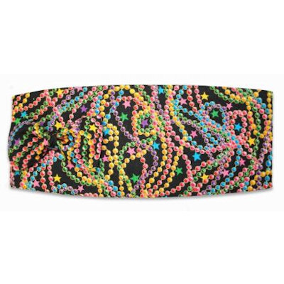 Big Easy Beads Mardi Gras Cummerbund and Tie