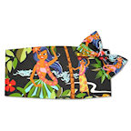 Hawaiin Hula Cummerbund and Bow Tie