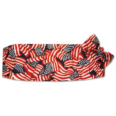 Old Glory Cummerbund and Tie Set