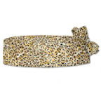 Leopard Cummerbund and Bow Tie Set