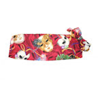 Mardi Gras Phantom Mask Cummerbund and Bow Tie Set