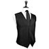 Faille Silk Vest and Tie Set