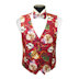 Mardi Gras Phantom Mask Vest and Bow Tie Set