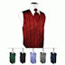 Striped Satin Tuxedo Vest and Tie Set