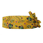 Mardi Gras Mad Hatter and Beads Cummerbund and Bow Tie