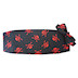 Red Skull and Cross Bones Cummerbund and Bow Tie Set