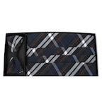 Regent Plaid All Cotton Cummerbund and Bow Tie Set