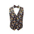 Mickey Mouse Celebration Tuxedo Vest and Bow Tie Set