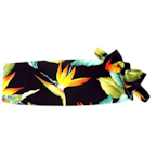 Hawaiian Bird of Paradise Cummerbund and Bow Tie Set