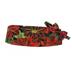 Holiday Poinsettia Cummerbund and Tie Set