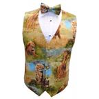 Zoo Animals Vest and Bow Tie Set