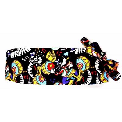 Goofy One-Man Band Cummerbund and Bow Tie Set