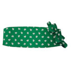 Saint Patrick's Shamrocks Cummerbund and Tie Set