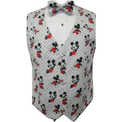 Totally Mickey Mouse Vest and Bow Tie Set