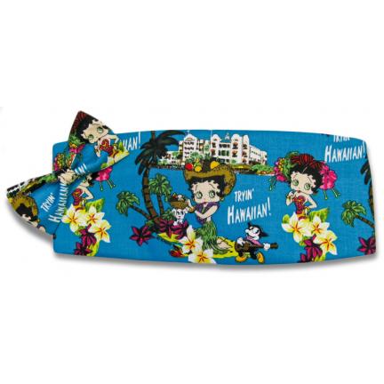 Betty Boop Cummerbund and Bow Tie Set