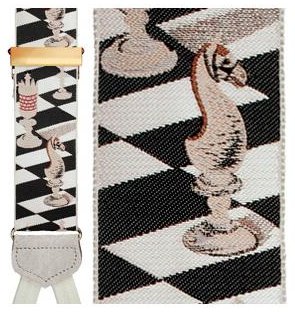 Checkmate Silk Suspenders
