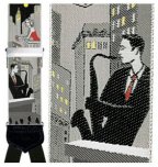 City Nights Silk Suspenders