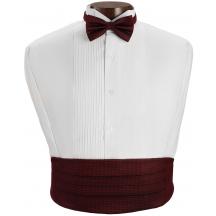 Cristoforo Silk Weave Cummerbund and Bow Tie Set