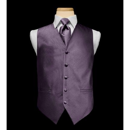 Custom Color Palermo Vest and Tie Set