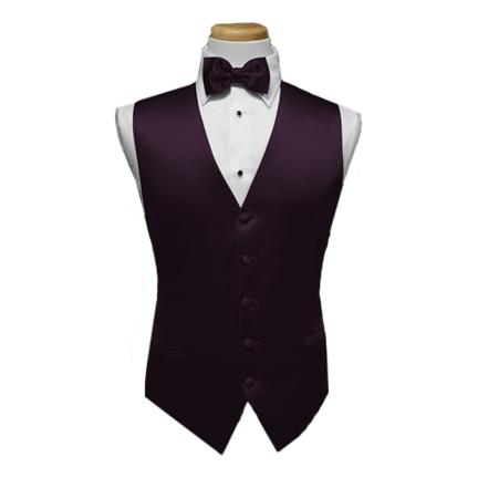 Custom Color Premier Vest and Tie Set