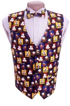 Disney Blocks Vest and Bow Tie Set
