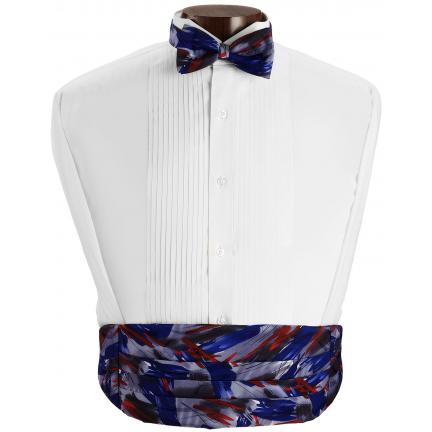 Jerry Garcia Splash Cummerbund and Bow Tie Set