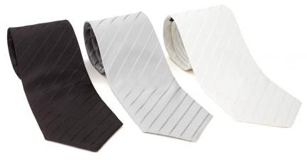 Joseph Abboud Striped Silk Necktie