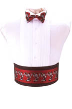 Mickey Mouse Cummerbund and Tie Set