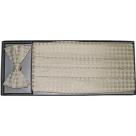 Perry Ellis Signature Dot Cummerbund and Bow Tie Set