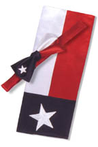 Red, White and Blue Star Cummerbund and Tie Set 