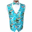 Tropicals Vest and Bow Tie Set 