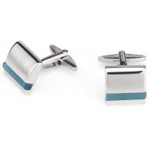 Custom Color Cat's Eye Cufflink and Stud Set