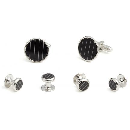 Jailhouse Rock Cufflink and Stud Set